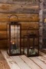 Halvor Bakke Design lanterner i rustet metall 36 cm  thumbnail