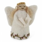 Angel w/Embroidery Holding Book - Small thumbnail