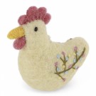 Rooster w/Embroidery - Yellow thumbnail