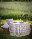 Tablecloth - Waterlily - Fuchsia Rose - 150x 230 cm -2255 thumbnail