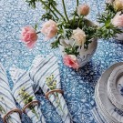 Tablecloth - Paradise - Cornflower - 150x350cm 2472 thumbnail