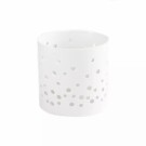 Sögne hvit t-lysholder dots large  thumbnail