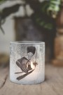 Lysglass Skisko Krakelert 9x10 cm -kommer i september thumbnail