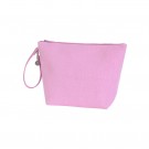 Carry - Pouch canvas size S / M with zipper and PU wrist belt-lovely pink thumbnail