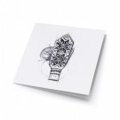 KUNSTKORT 16,5CM 