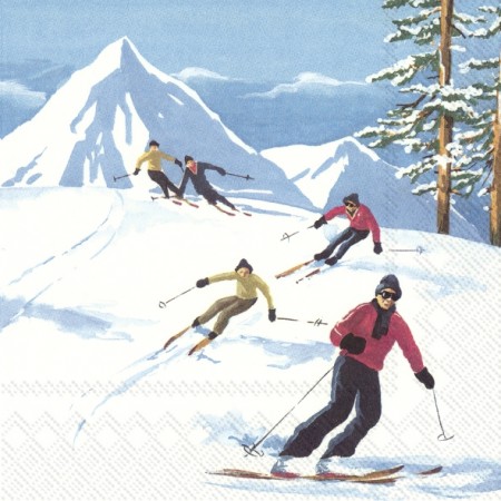 Aprés Ski Lunsj servietter 33x33 cm 