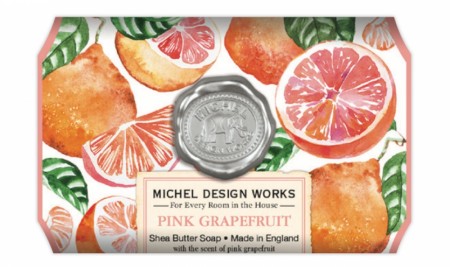 Michel Design works såpestykke Pink Grapefruit