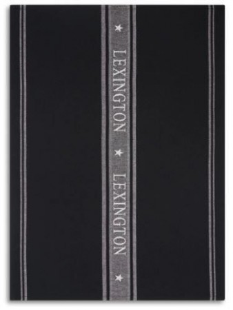 Icons Star kjøkkenhåndkle 50x70 cm Black-white