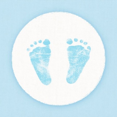 Dåp og navndag lunsjservietter Baby Steps Boy 33x33 cm