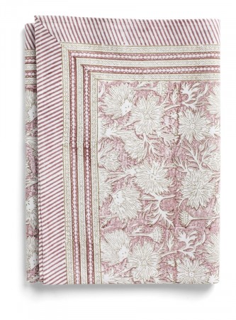 Tablecloth - Waterlily - Fuchsia Rose - 150x 230 cm -2255