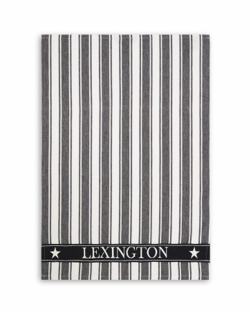 Lexington Icons Cotton Twill Waffle Striped Kitchen Towel 