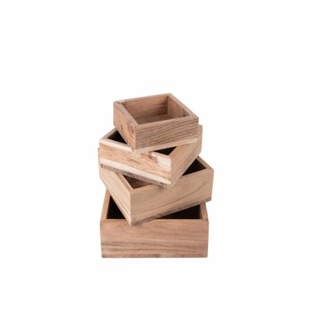 Trekasse i akasietre 16 cm 