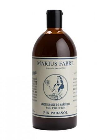 Marius Fabre olivensåpe Pin Parasol 1L Refill -midlertidig utsolgt