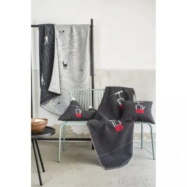 David Fussberger Sylt flanell  Pledd  / Teppe m/gondol 140x200 cm
