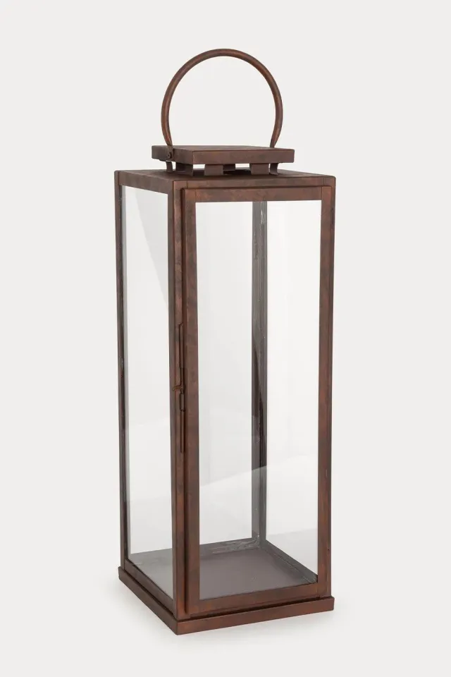 Halvor Bakke Design lanterne i rustet metall 56 cm