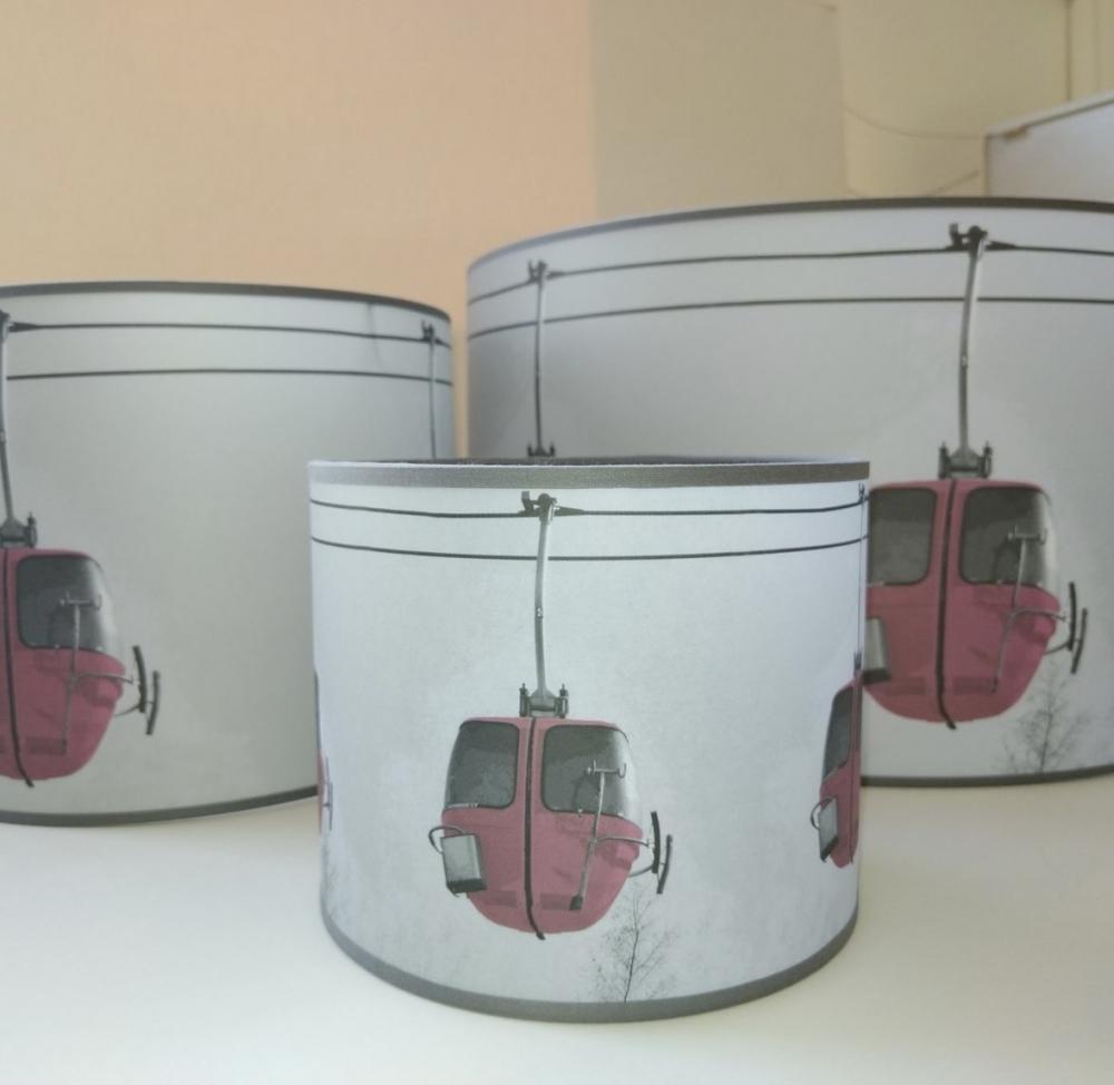 Lampeskjerm m/gondol 20 cm