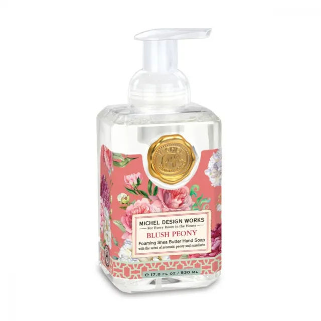Michel Design Works Blush Peony skumsåpe