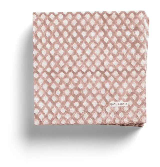 Camois papir servietter - Medallion - Fuchsia Rose