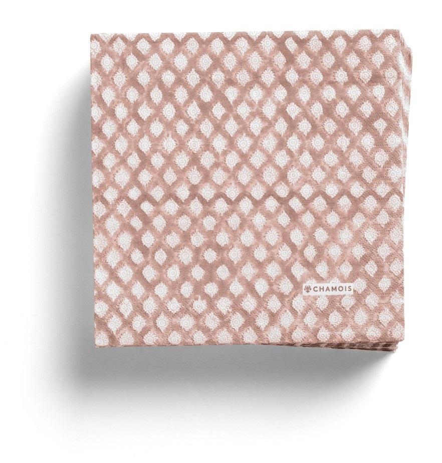 Paper Napkins - Medallion - Fuchsia Rose - 40x40cm 1384 50 stk. 