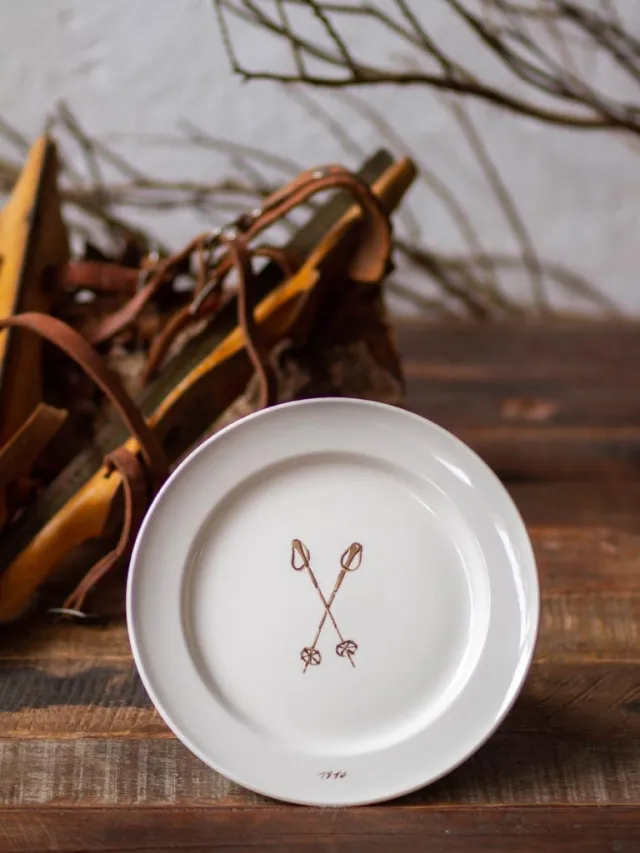 Chehoma Skistaver Liten Tallerken 21,5 cm