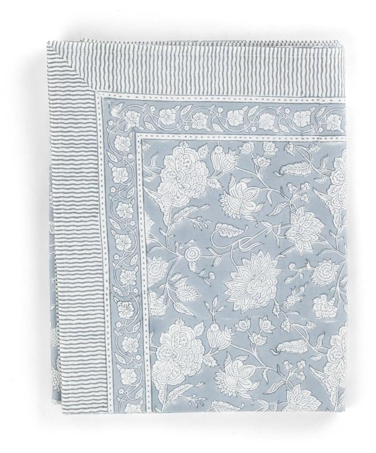 Tablecloth - Indian Rose - Dusty Blue - 150x350cm 3550 -bestillingsvare