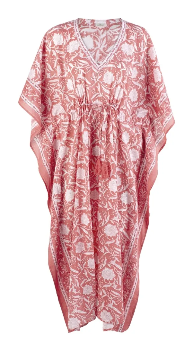 Chamois Kaftan - Lily - Summer Red - One Size 3169