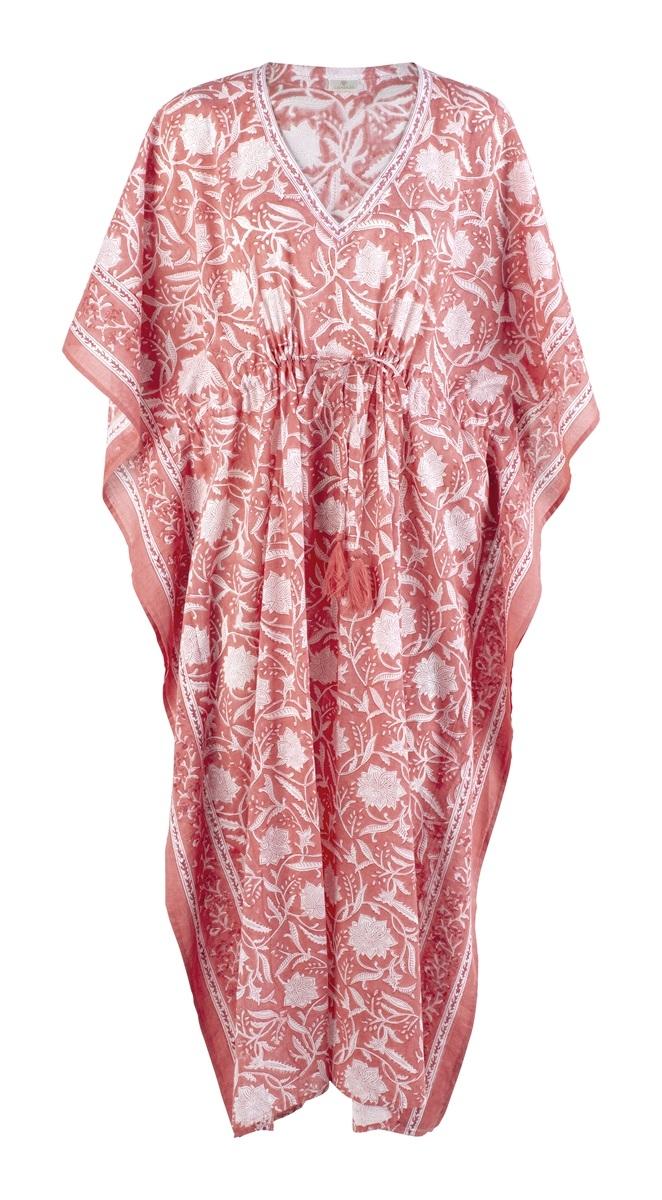 Chamois Kaftan - Lily - Summer Red - One Size 3169