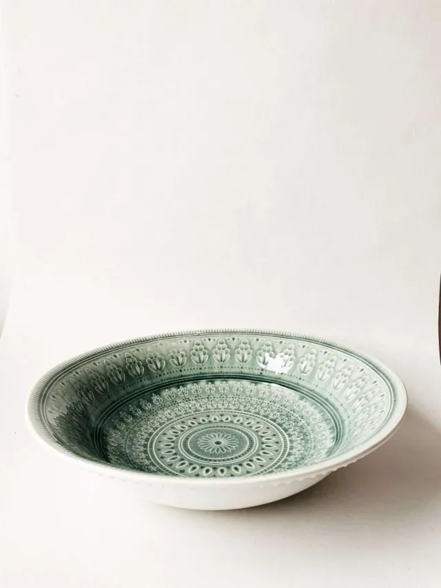 Valborg Serveringsbolle Sjøgrønn (30 cm)