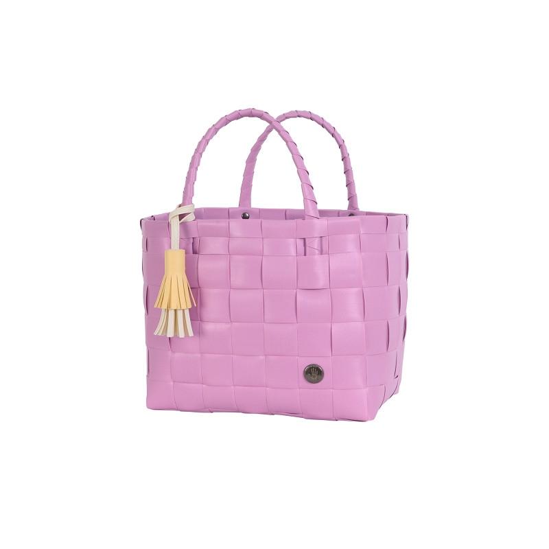 Handed BY Mini Paris - Mini Shopper fat strap with contrast PU tassel-146 fuchsia pink