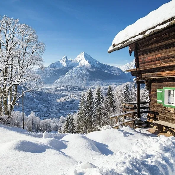 Fjellhytte Servietter Lunsj