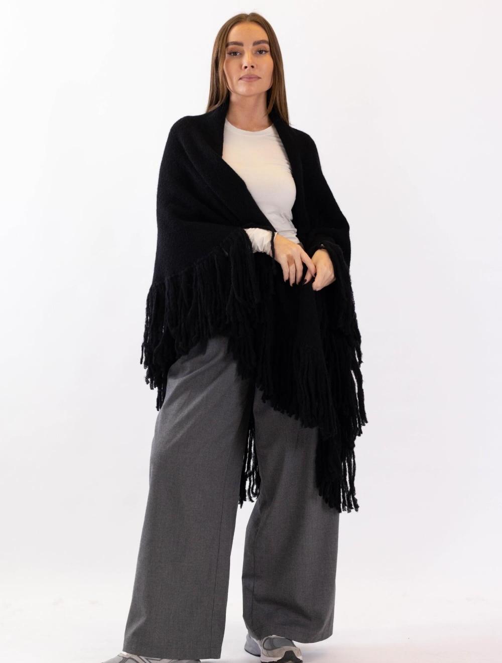 Dehn Design Daisy Basic Sjal Sort