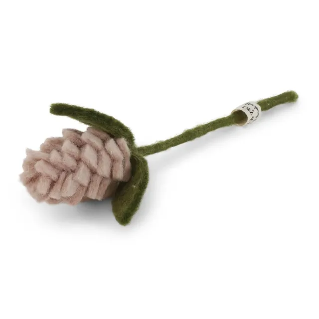 Gry & Sif Artichoke Flower - Dusty Red