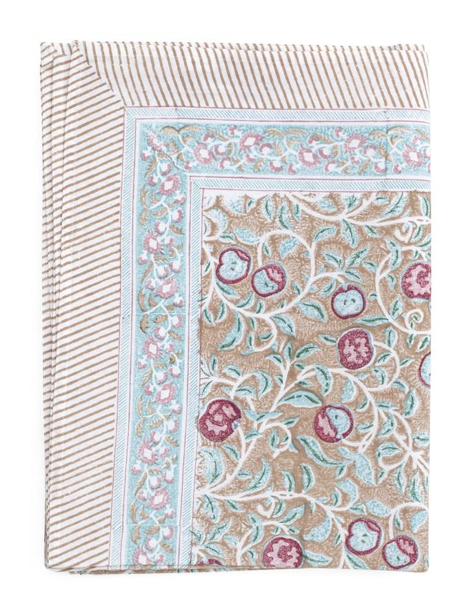 Chamois Tablecloth - Apple - Beige - 150x350cm 3832