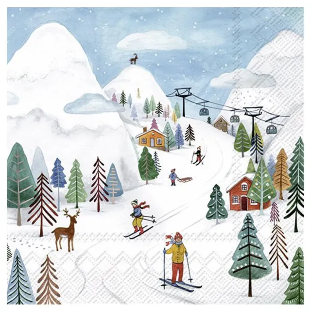 Winter Joy Lunsj Servietter
