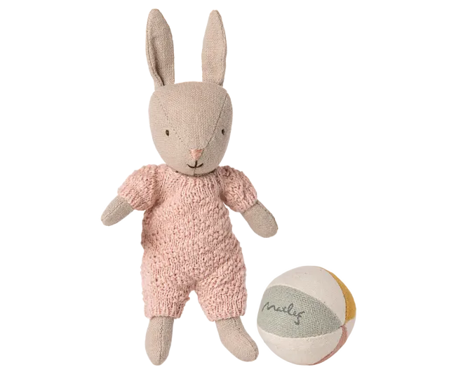 Maileg Kanin sett, Sand/Rosa