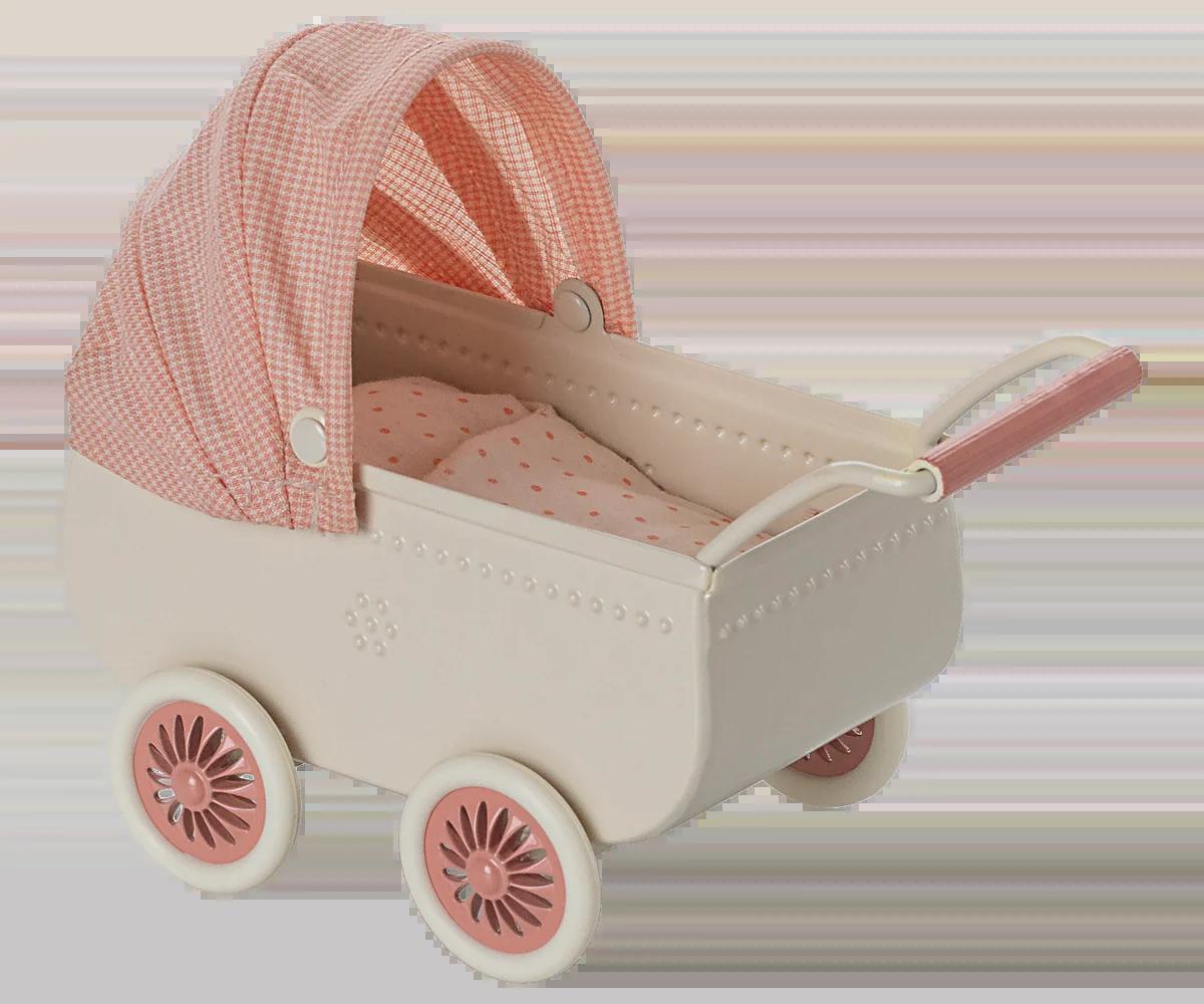 Maileg Barnevogn Rosa