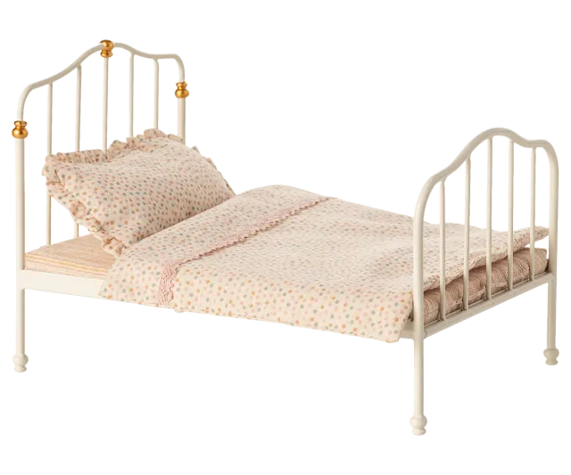 Maileg Sprinkelseng m/rosa sengesett