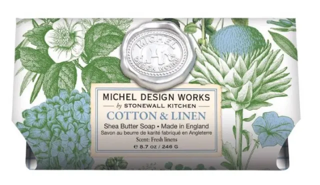 Michel Design Works Cotton & Linen såpestykke