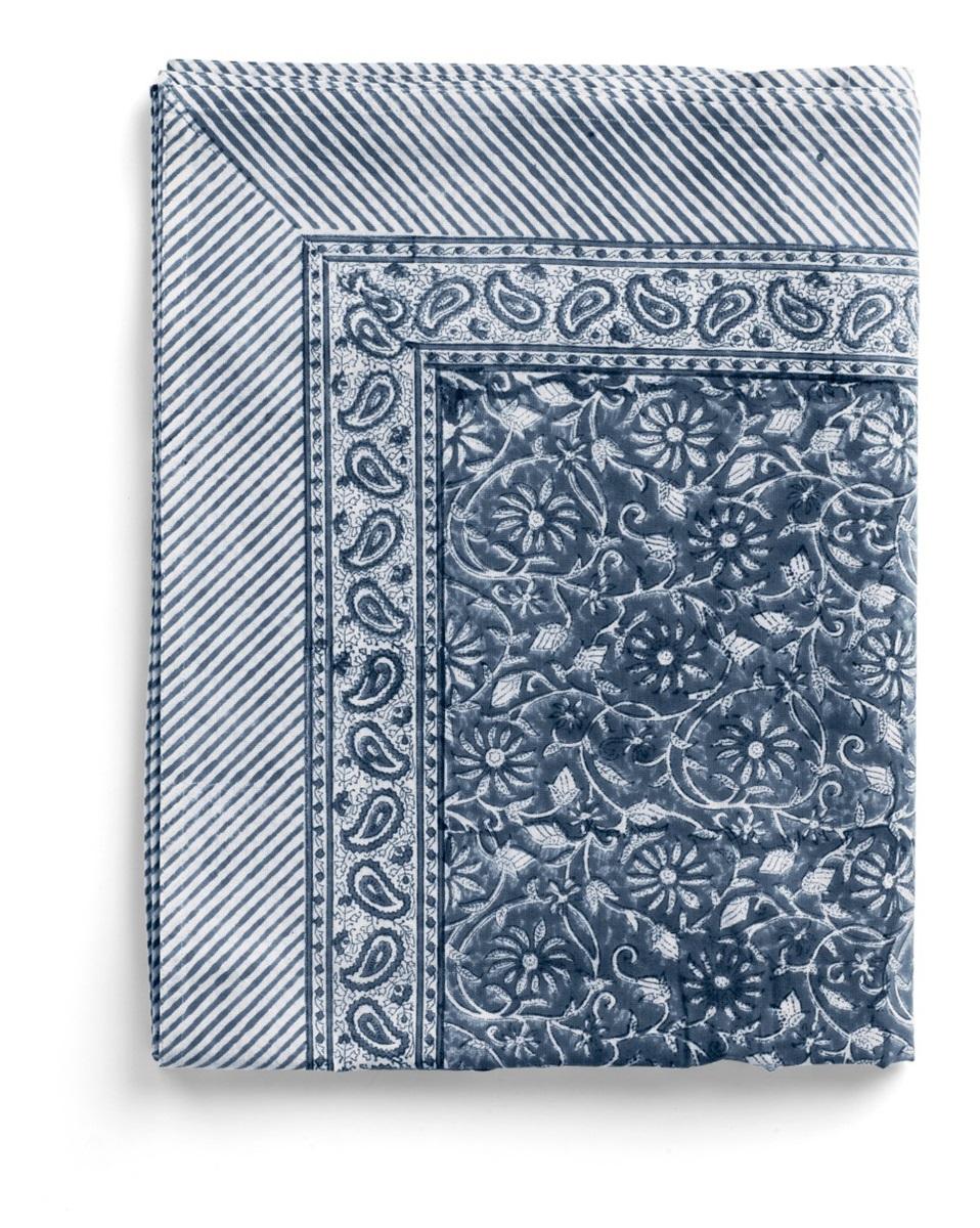 Chamois  Tabelcloth  Margerita - Navy Blue - 150x230 cm 2884