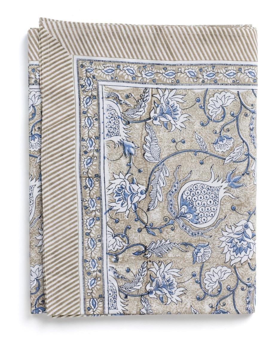 Chamois  Tablecloth  Pomegranate - Blue - 150x230cm 2701