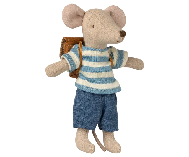 Maileg Tricycle mouse, Big brother - Brown