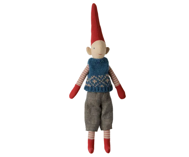 Maileg Pixy  str. 1 gutt m/vest 26 cm