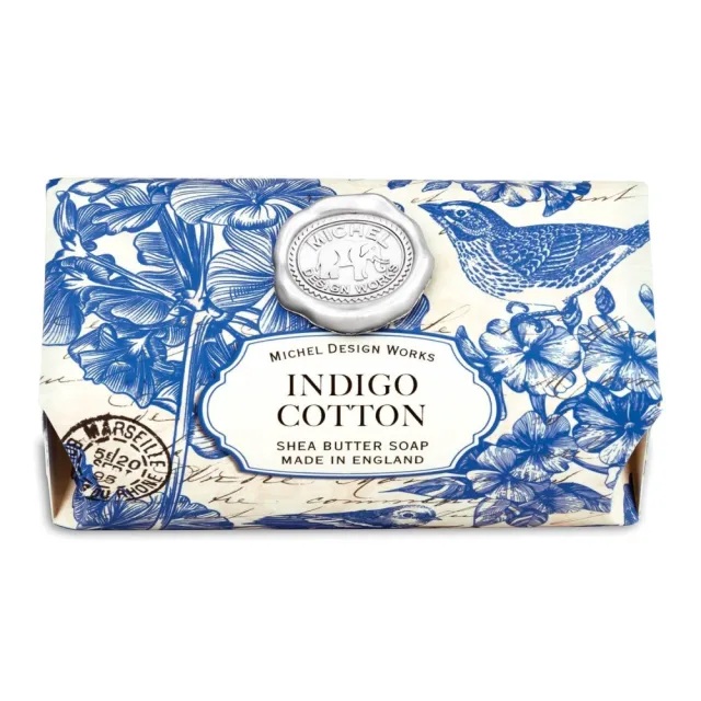 Michel Design Works Indigo Cotton Såpestykke