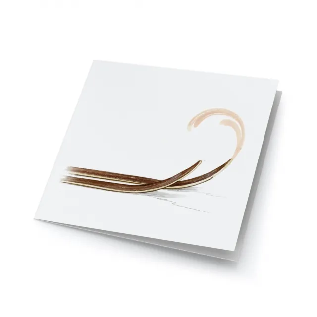 Emmeselle Kunstkort   "SKI" 16 cm