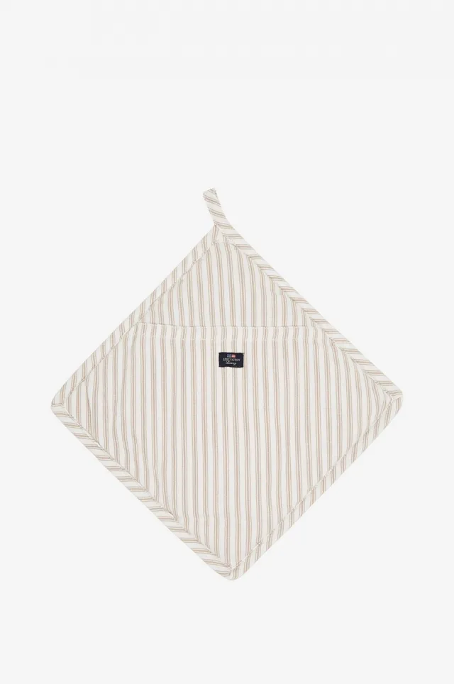 Lexington Gryteklut Icons Cotton Herringbone Striped Potholder