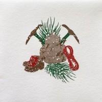 Cotail servietter fra Paviot m/fjellutstyr